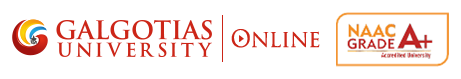 Galgotias University Online